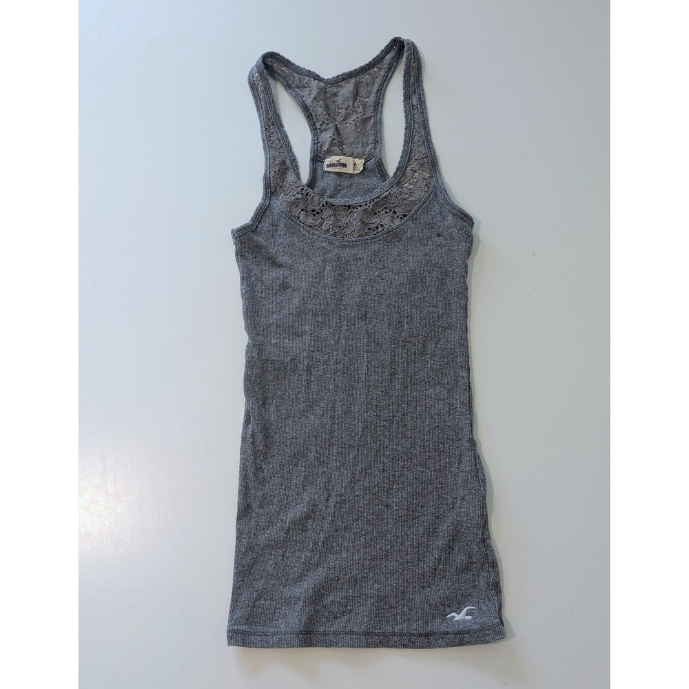 Vintage Hollister Cami Top Sz M Baby Doll Bella Swan Lace Trim Y2K Coquette